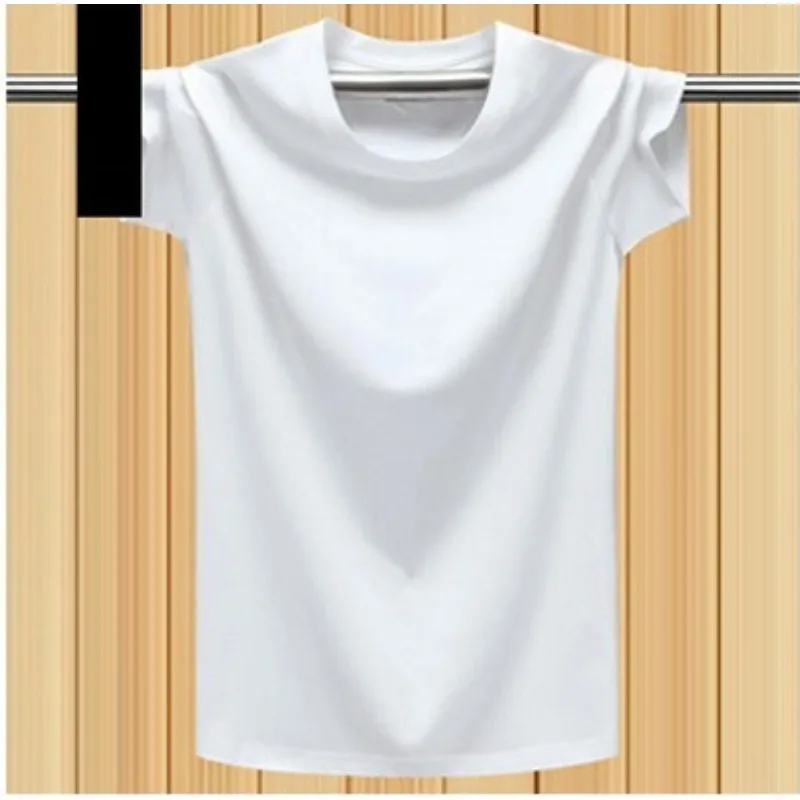 

Хлопковая спортивная разноцветная футболка с короткими рукавами для мужчин, модная однотонная футболка с коротким рукавом, осенний универсальный стиль