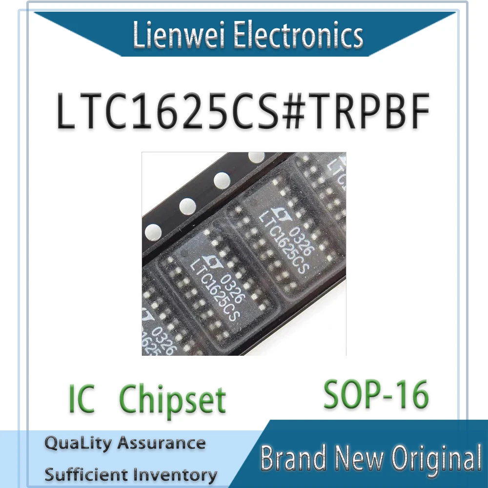 

100% New Original LTC1625CS LTC1625CS#TRPBF LTC1625 IC Chipset SOP-16