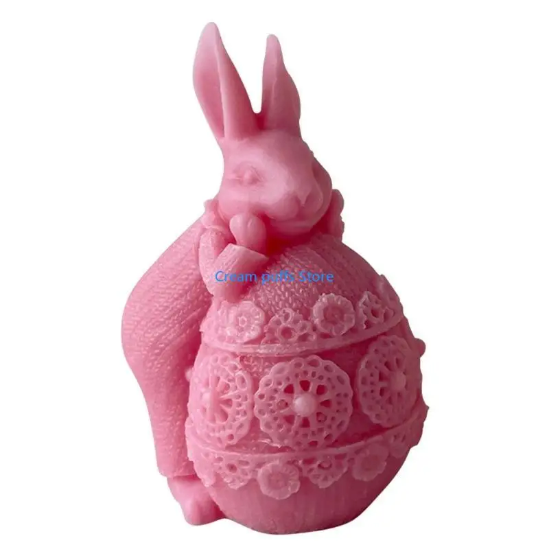 50LE Rabbit Decoration Silicone Mould Resin