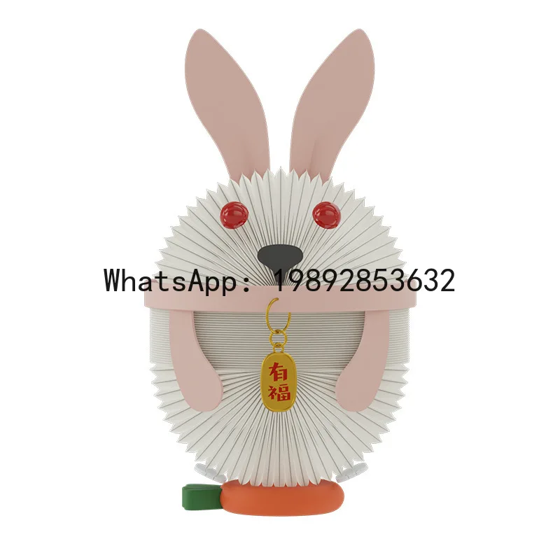 

PYJ toy gift creative rabbit tabletop ornament college girl gift children gift merchandise