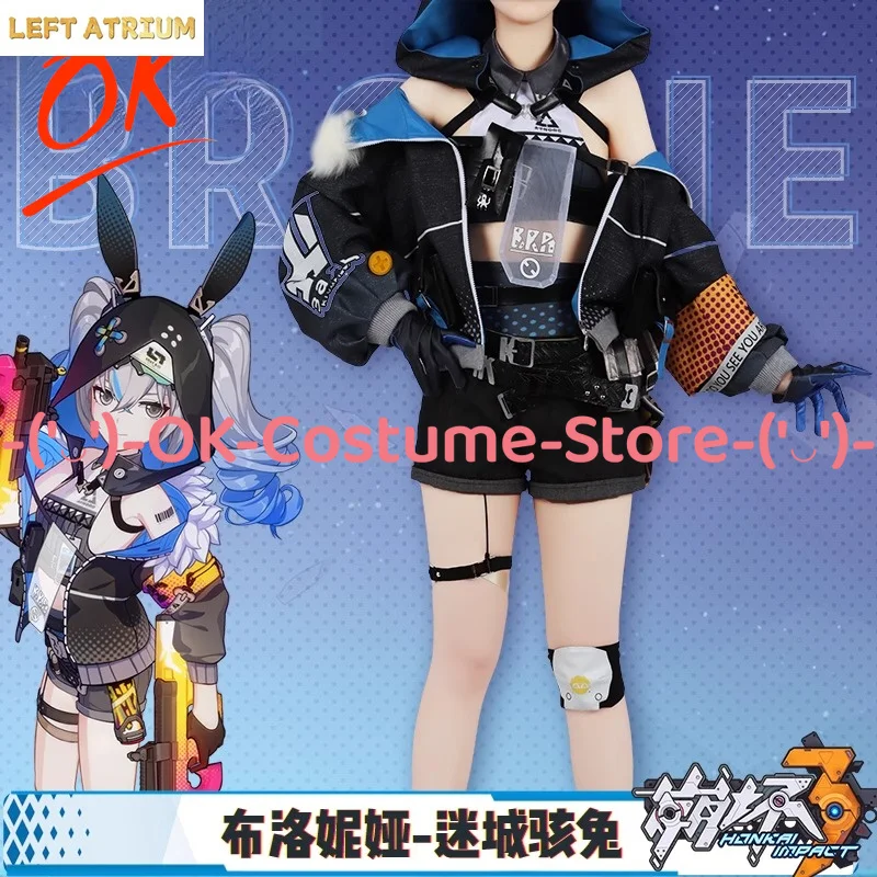 

[Customized Size] Honkai Impact 3 Bronya Zaychik Cosplay Costume Game Character Outfit Halloween Carnival Party Uniform Suit