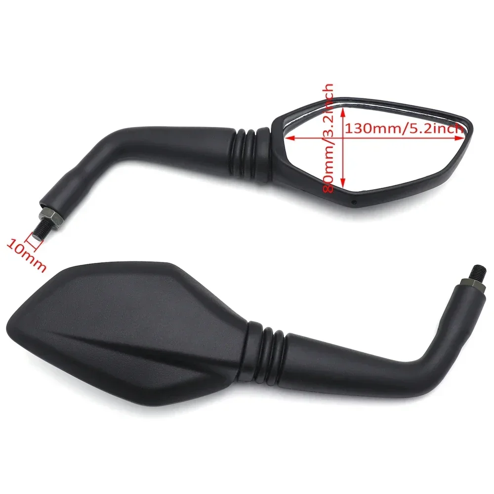 Black Right & Left Rearview Mirrors For KTM 790 Duke Adventure 890 Adv/ 390 Duke Motorcycle Parts