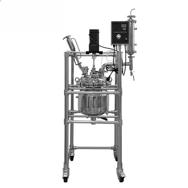 

Double Layer, Stainless Steel, Reactor, Laboratory, High Pressure Distillation Stirrer