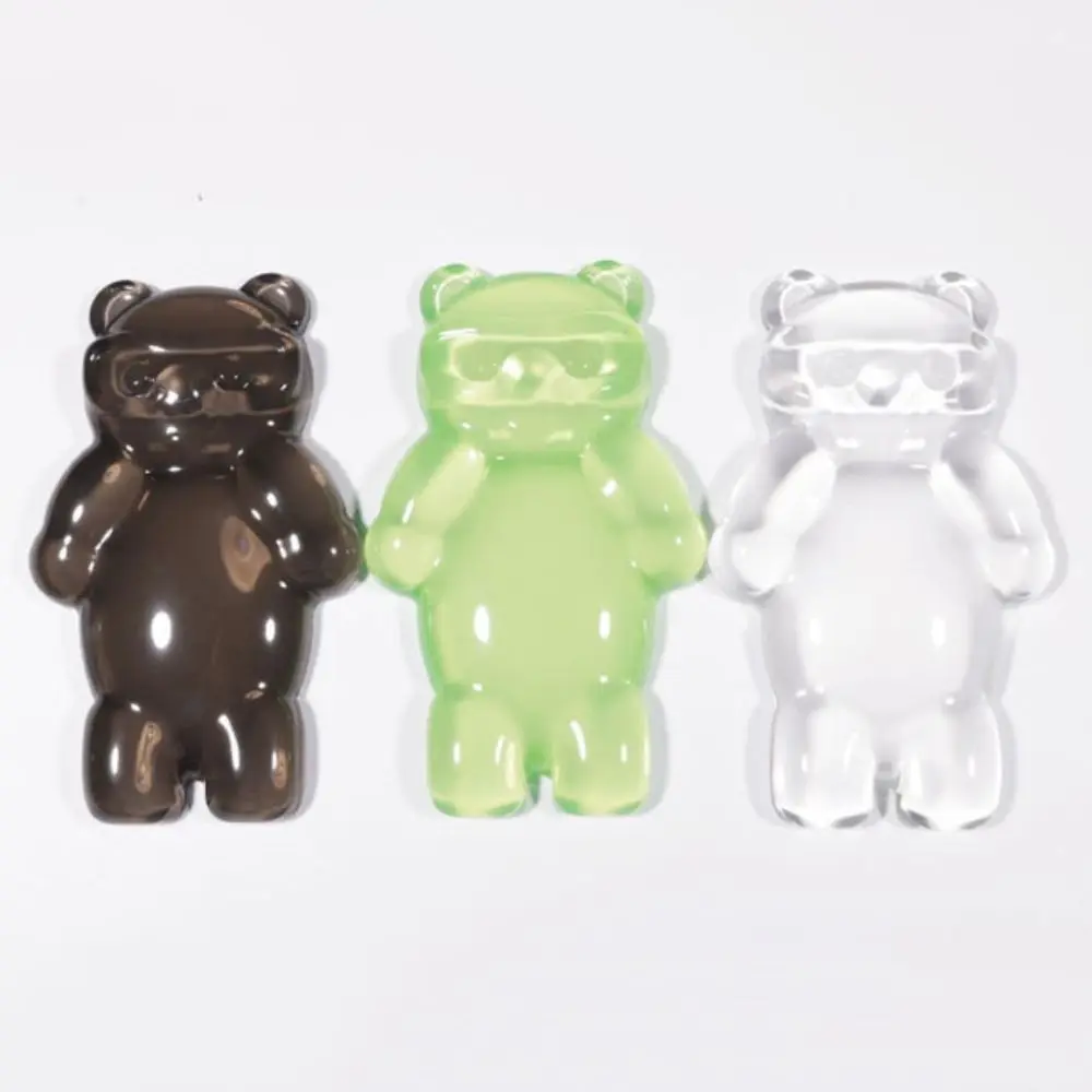 Waterproof Cartoon Bear Mouse Pad Hand Rest Cute Design Wrist Guard Mouse Pad Comfortable Soft Material Anti-slip Mouse Pad