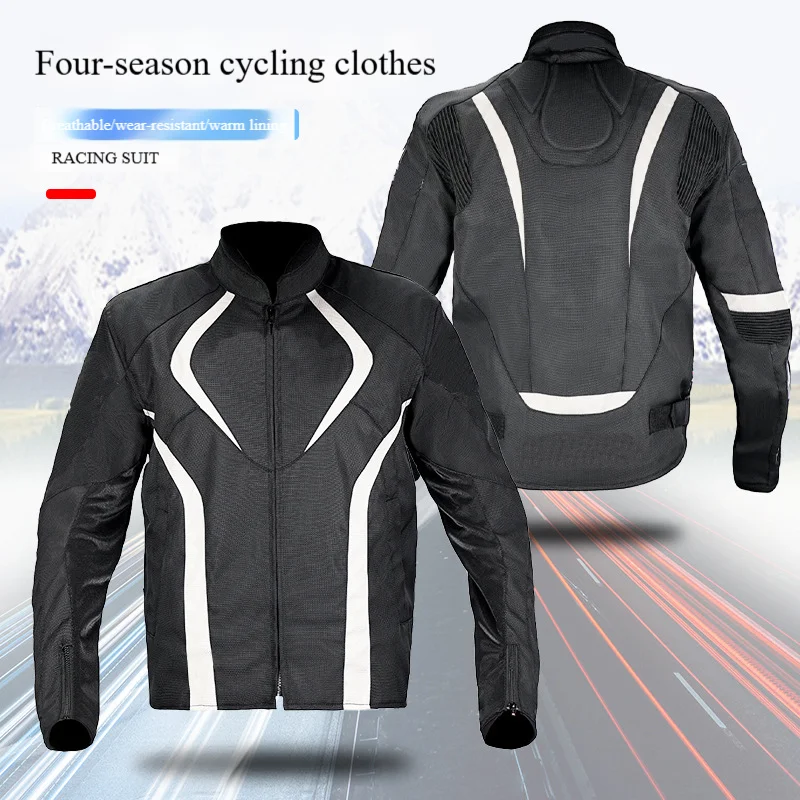 

SCOYCO Motorcycle Jacket Suit Men Waterproof Motocross Moto Jacket Protective Breathable Mesh Anti-fall Racing Jacket