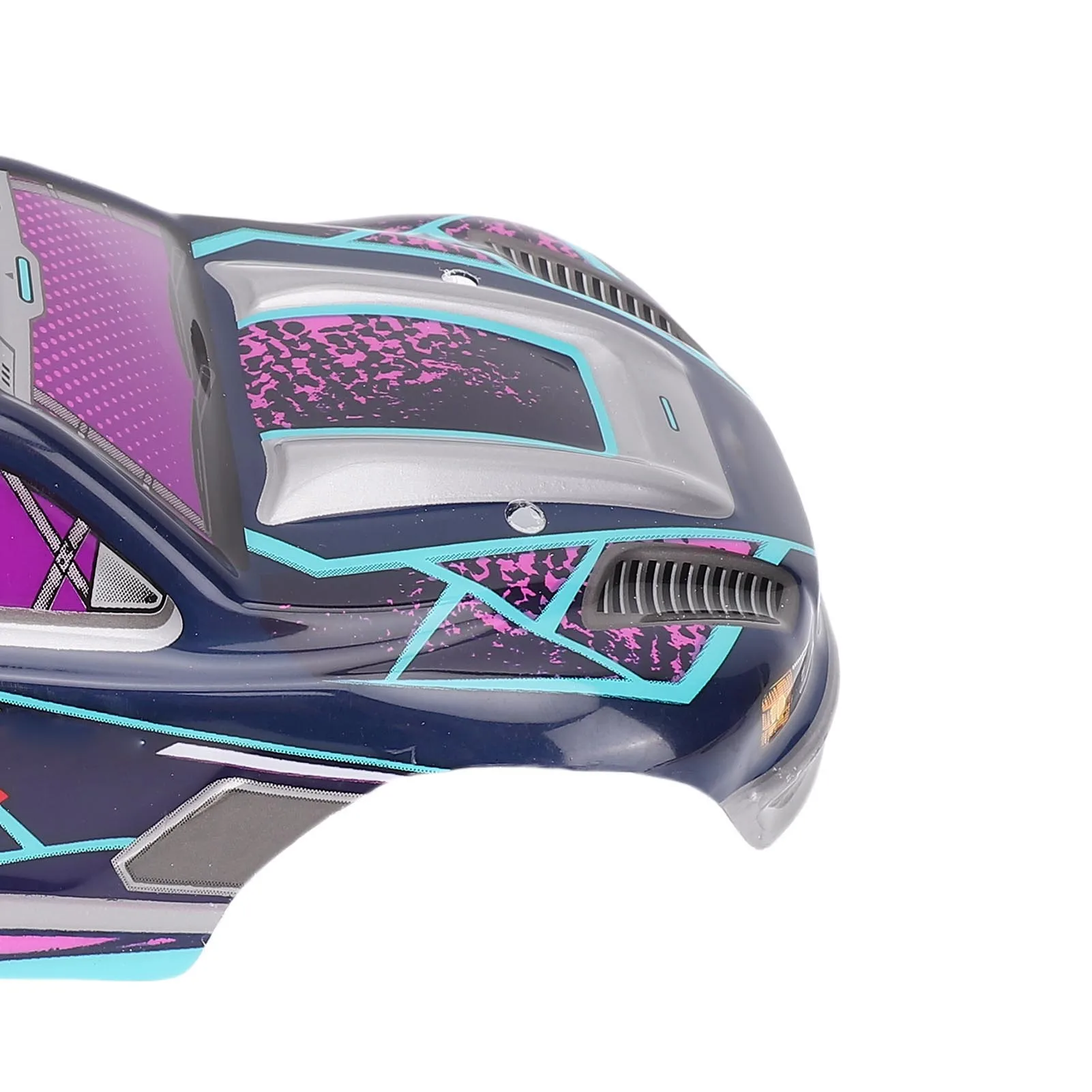 อะไหล่รถ RC พลาสติก ตัวถังรถ RC สำหรับเปลี่ยน ใช้กับ SCY 16101-6210 ชิ้นส่วนอะไหล่พลาสติก อุปกรณ์ประกอบ สีม่วง