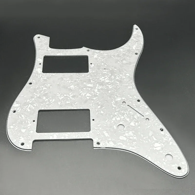 Multicolor 3 Ply 11 Holes HH Two Humbucker Guitar Pickguard Anti-Scratch Plate for ST FD Electric Guitar