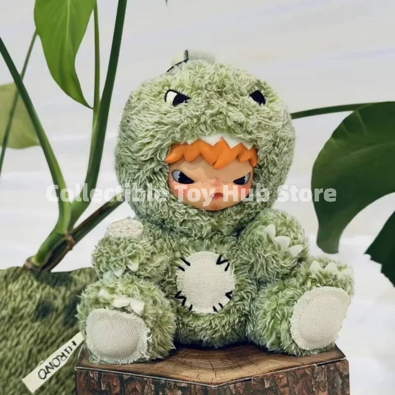 Genuine Pop Mart Hirono Dino Plush Pendant Molly Dream‑Chasing Bubble Figurine Trendy Collectible Doll Cute Gift Molly Art Toy view 2