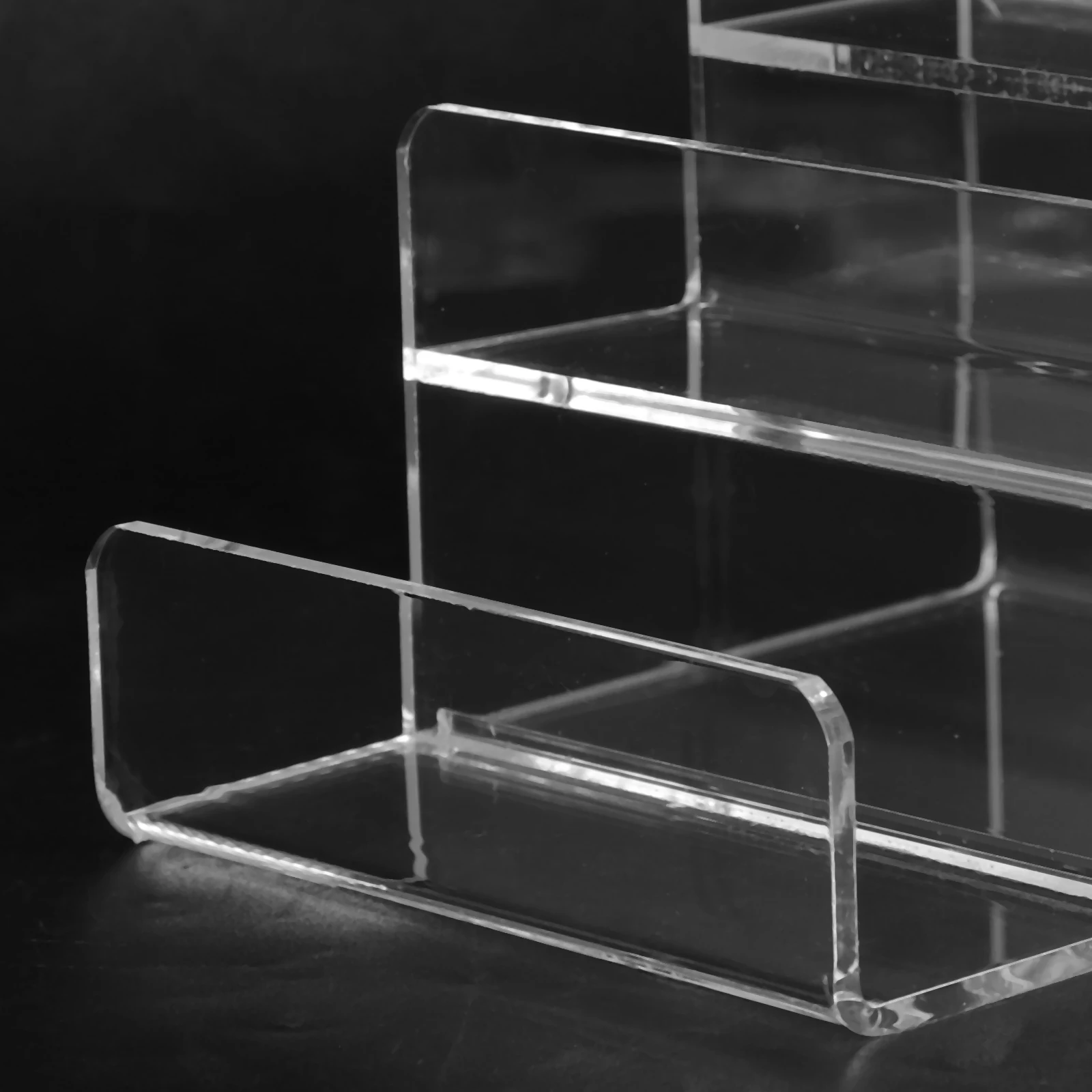 

Multi Layer Acrylic Storage Rack Transparent Display Stand Wallet Jewelry Glasses Purse Organizer Shelf Acrylic Storage Rack