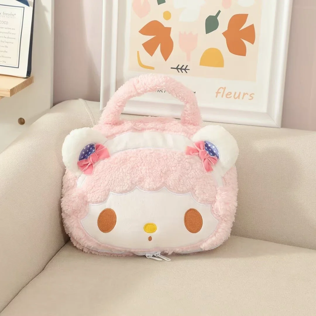 New Sanrio Portable Travel Blanket My Melody My Sweet Piano Handheld Blanket Airplane Office Cartoon Nap Blanket Girl Child Gift