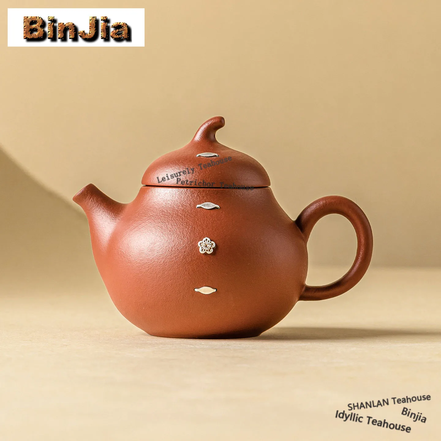 105ml Purple Clay Pyriform Teapot Elegant Tea Infuser Pot Tea Brewing Kettle With Strainer Tea Services Supplies Ornaments