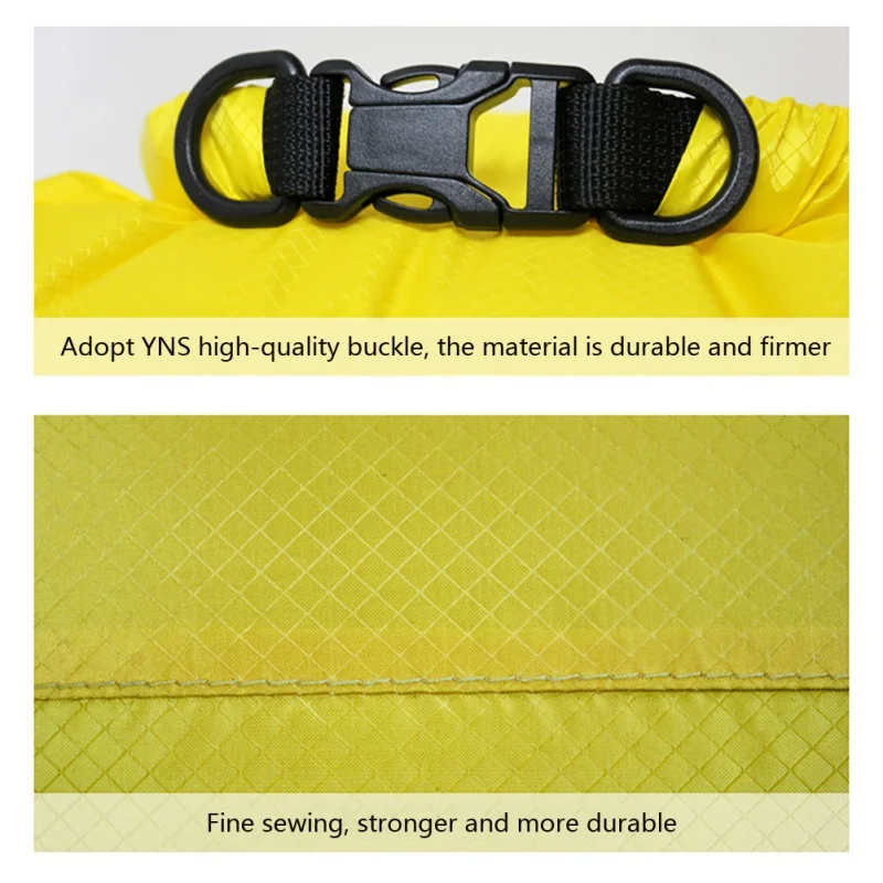 3/5/10/20/35L Dry Bag Sack Nylon Ultralight Drifting Swimming Clothes Storage Bag Pack Waterproof Rafting Kayaking Sport Bag image 4