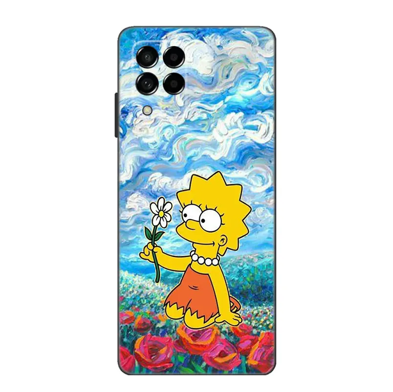 Funny Homer Simpson Phone Case For Samsung Note 10 Lite 20 Ultra M04 M13 M32 4G M14 M15 M23 M33 M34 M42 M52 M53 M54 M55 5G M11