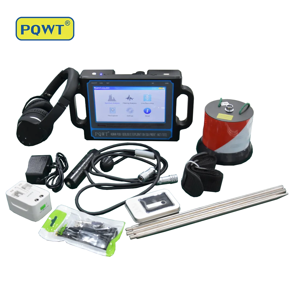 

PQWT-CL Series Underground Water Leak Detector Pipeline Leak Water Inspection Acoustic Equipment Plumbing Tools