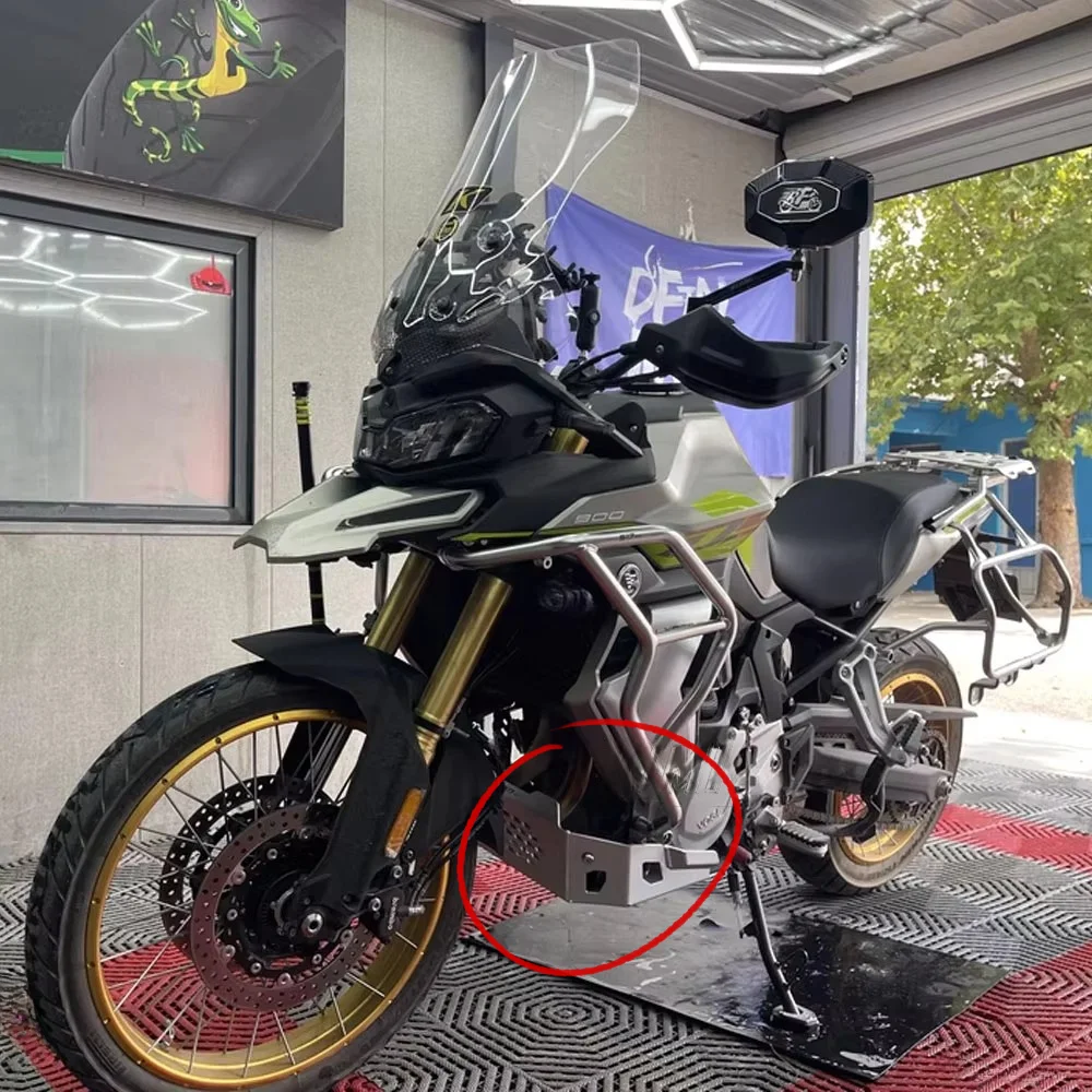 Per VOGE DS900X piastra di protezione inferiore del motociclo piastra di protezione ad alta resistenza parti modificate piastra di protezione inferiore spessa 4 mm