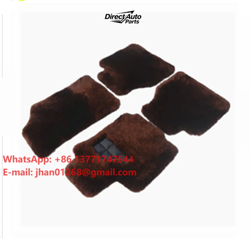 Luxury 100% Australian Pure Wool Car Mats for Bentley Mulsanne Flying Spur Continental GT Full Set of Autos Pads