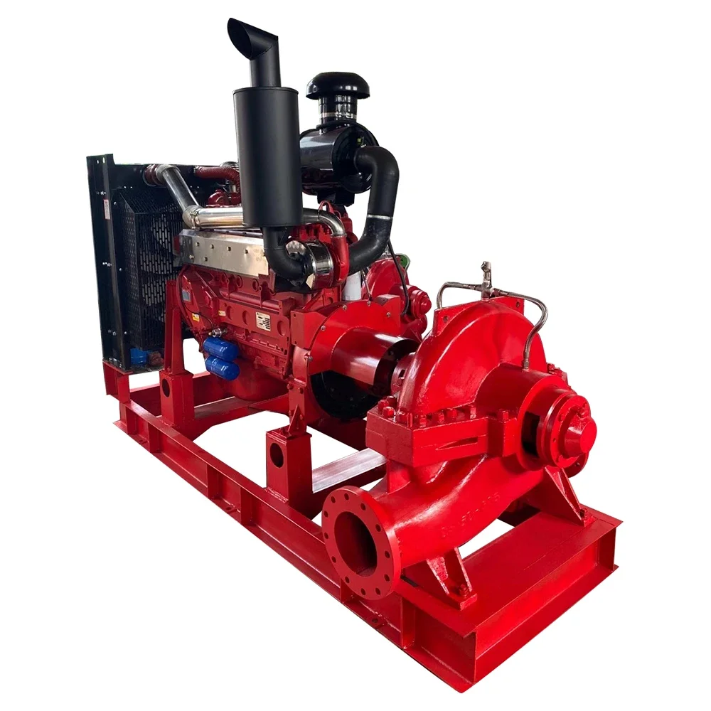 HRZL Fire Fighting Pumps Pressure Engine Centrifugal Water Pump