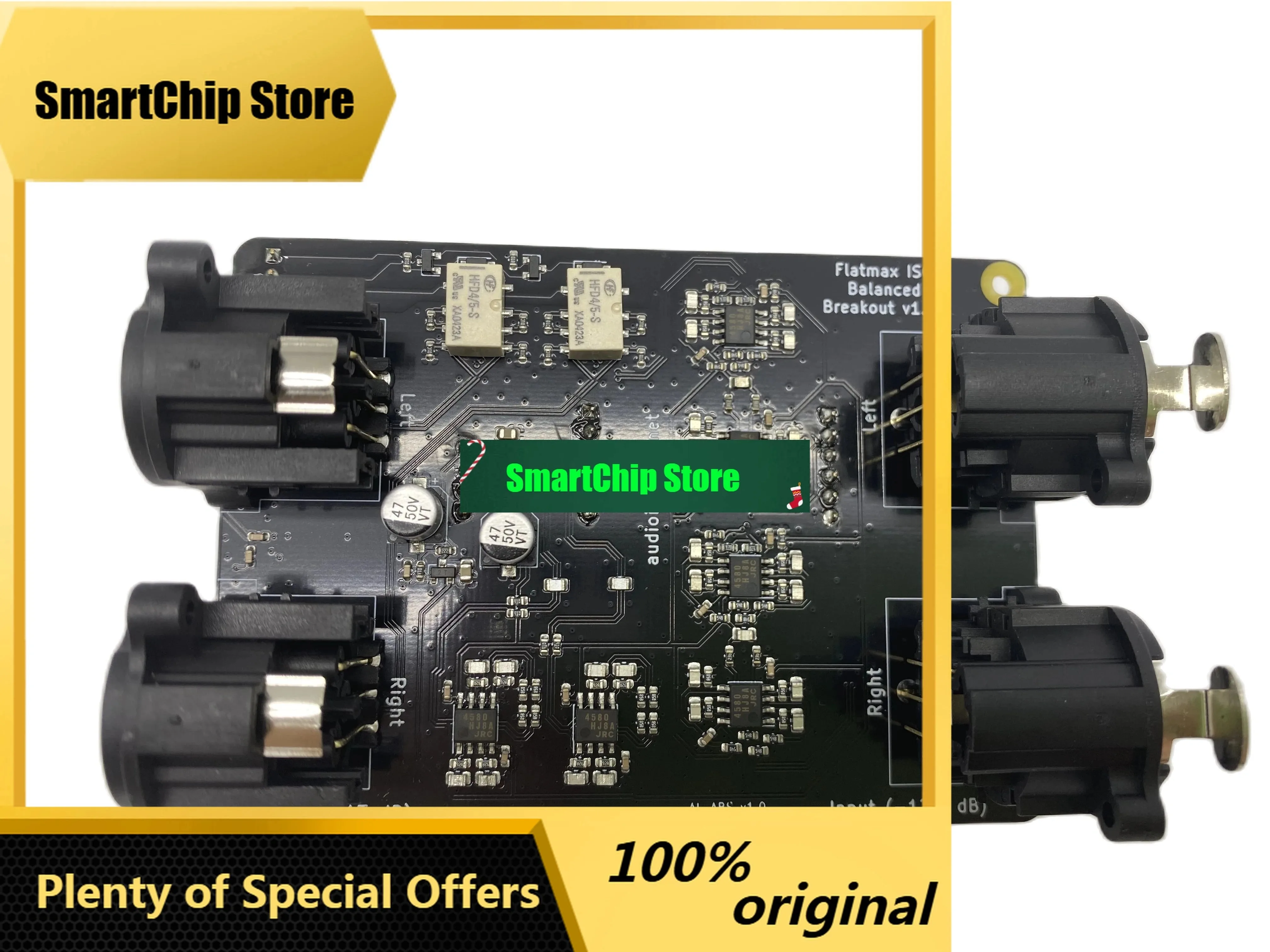 SmCpAudio Injector Balanced Xlr Preamplifier Sound Card For Raspberry Pi T Hifi Dac Audio Card Expansion Board For Raspberry Pi