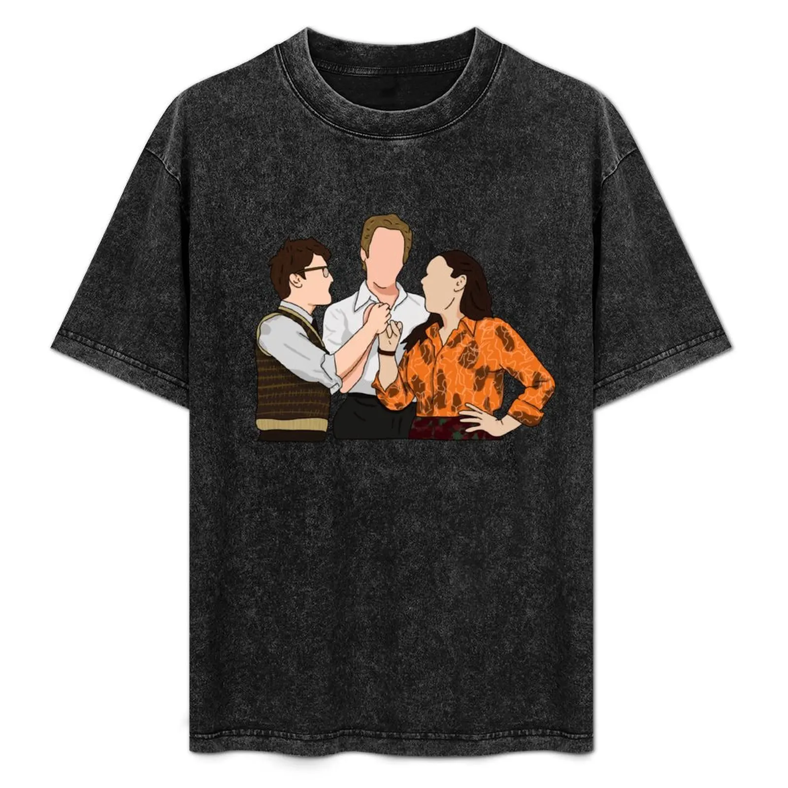 

Merrily We Roll Along - Old Friends T-Shirt Novelty Graphic Tee Shirt