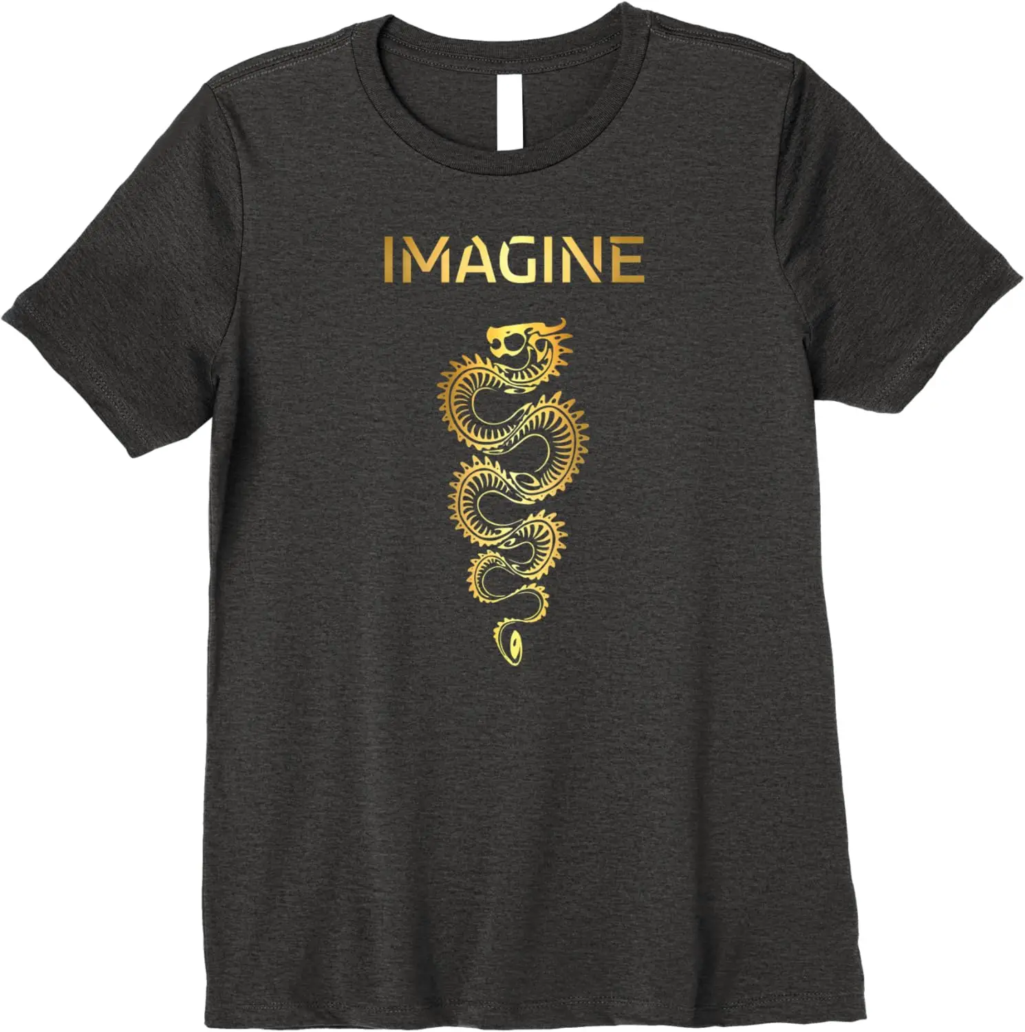 Imagine Fantasy Dragon Tattoo Style T-Shirt