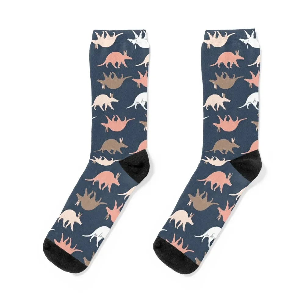 

aardvark Socks christmass gift Novelties crazy New year's Socks Women Men's