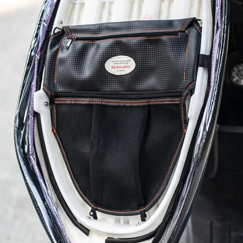 Auto-Sitz-Organizer mit Reißverschlusstaschen, Große Kapazität, Ideal für Tägliche Fahrten und Roadtrips – Detail 3