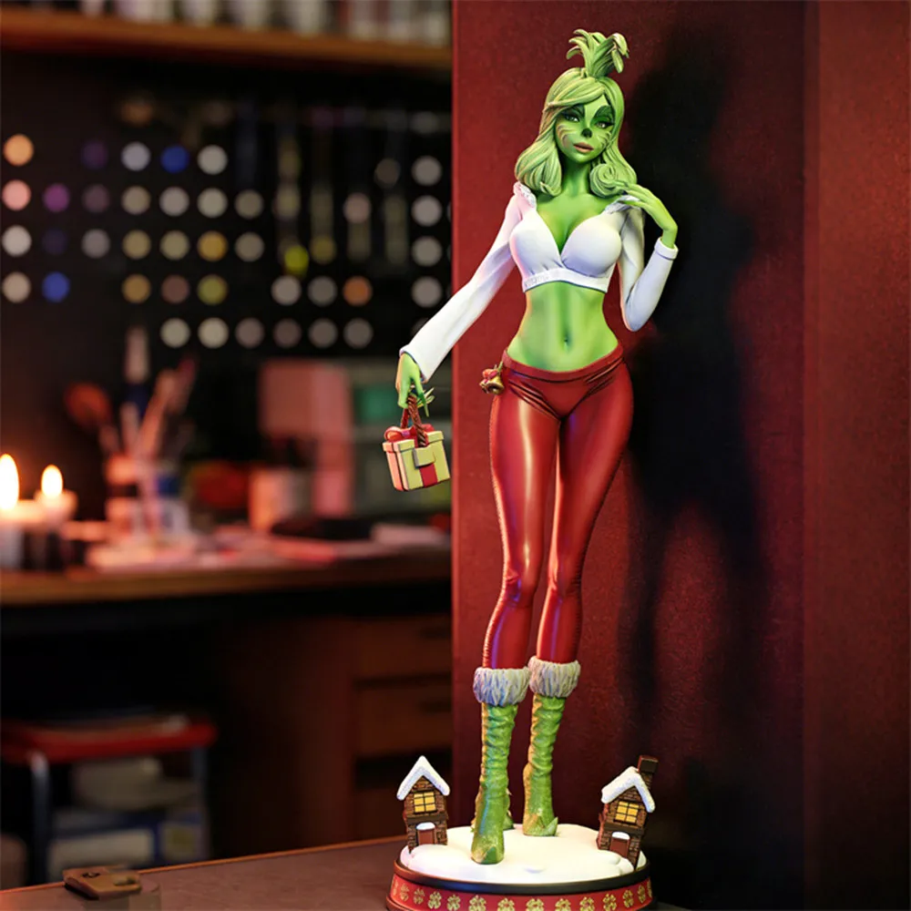 LinDeekin D308 مجموعات جراج ثلاثية الأبعاد مخصصة غير مطلية NSFW الشكل GK نماذج الراتنج الأبيض المفكك بازل قطع نماذج شخصية