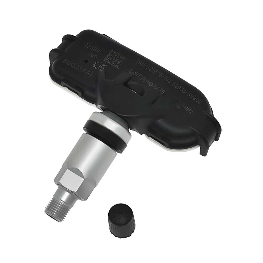 Sensor de supervisión de presión de neumáticos, dispositivo TPMS para HYUNDAI AZERA 2011-2014, 529333V000, 4 piezas, 52933-3V000, 315MHZ