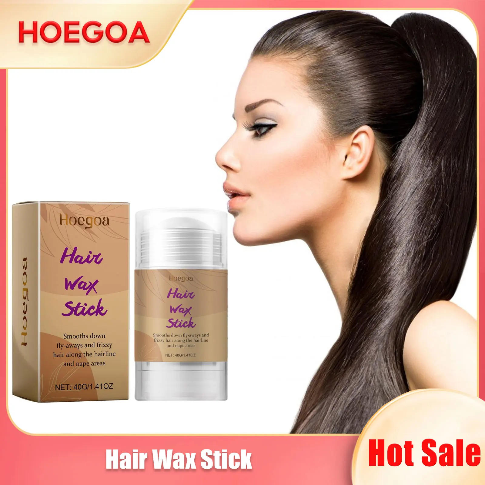 

Hair Wax Stick Wig Styling Prevent Broken Non-greasy Frizz Fixed Improving Artifact Reducing Fluffy Professional Wax Stick Gel