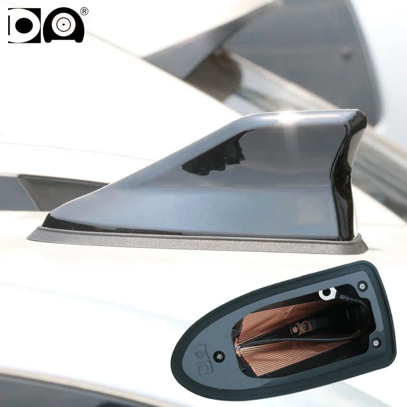 Universal Waterproof Shark Fin Antenna Auto Radio Aerial Car Styling Stronger Signal Reception Suitable For Most of Car Models