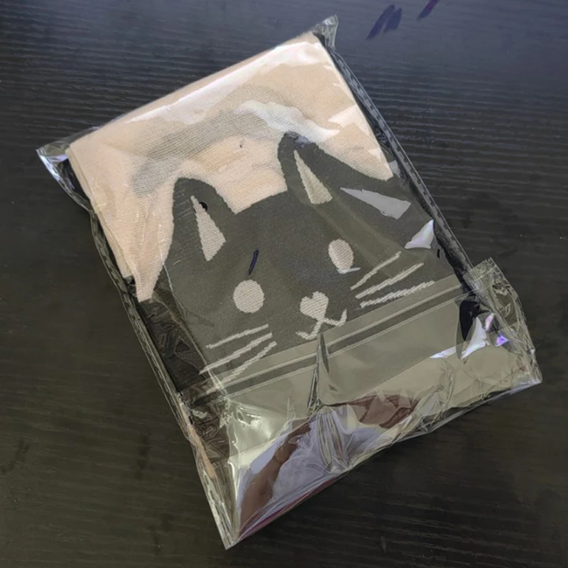 Bas College queue de chat dessin animé pour femmes, collants fins, bonneterie sexy, bas de tatouage mignons, mode la plus récente, chaud