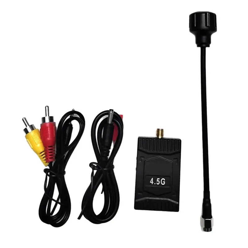 Y47A 4.5G VRX FPV Video Receiver 8CH Long Range for RC Drone Compatible 8 Channel