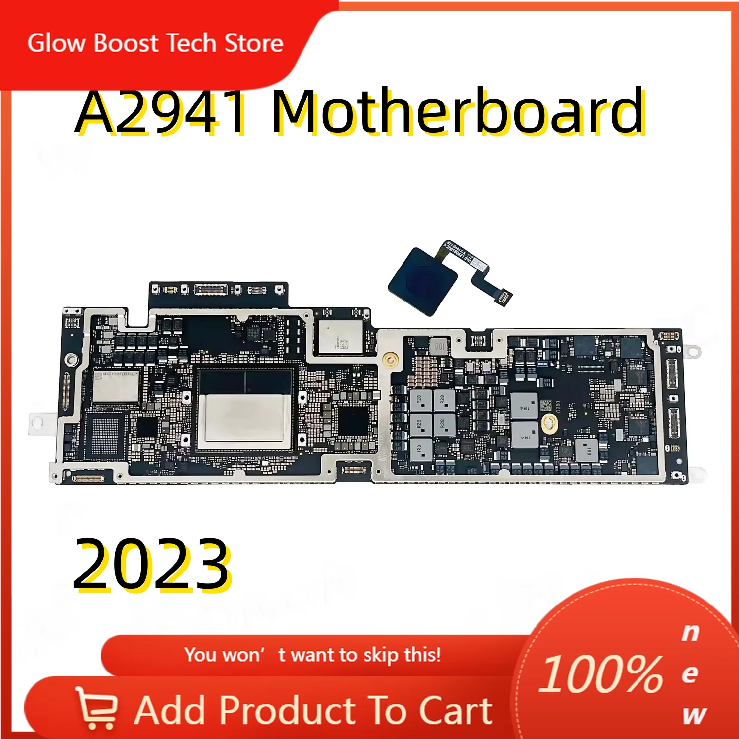 

GBA2941 Motherboard 8G 256GB 512GB For Macbook Air Retina 15 "M2 Logic Card With Touch ID 2023 Original