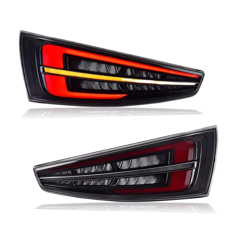 

2PCS Car LED Taillights For Audi Q3 2013-2018 Rear Brake Sequential Turn Signal Light Car Accessories Q3 Tail Lights