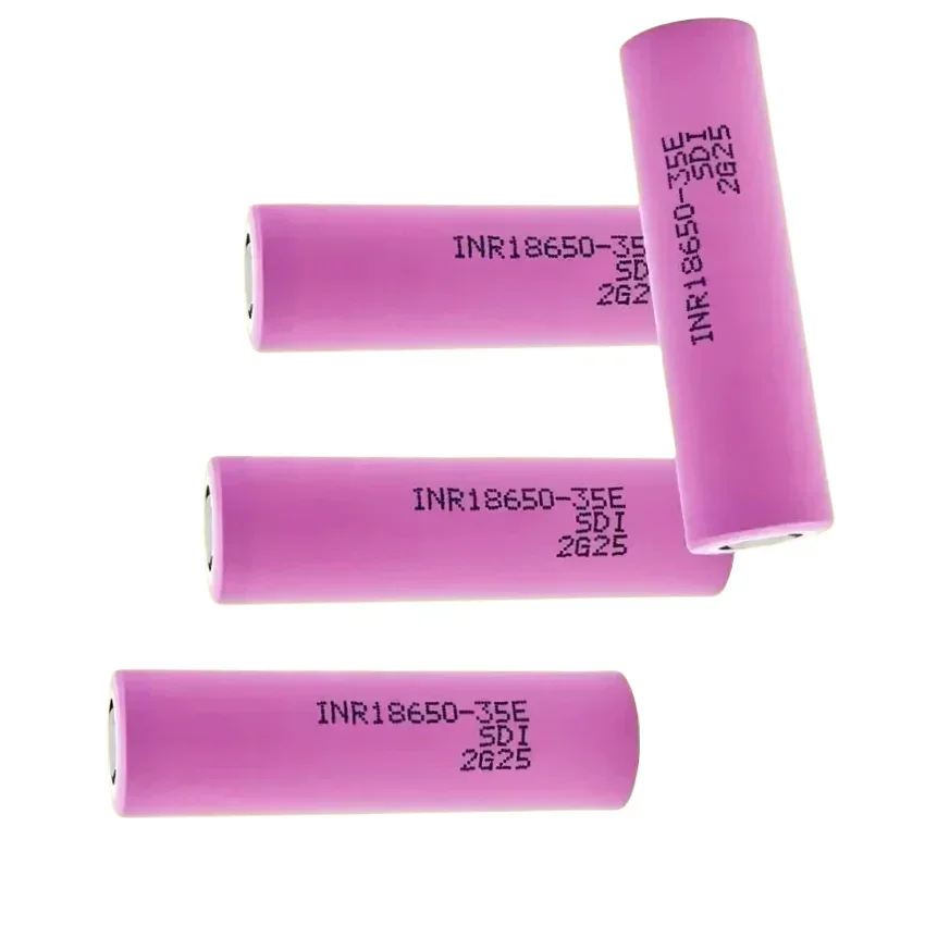 100% Original Rechargeable Battery 3500mAh 25A Discharge INR18650 35E 3.7V 3500mAh Lithium-ion 18650 Battery