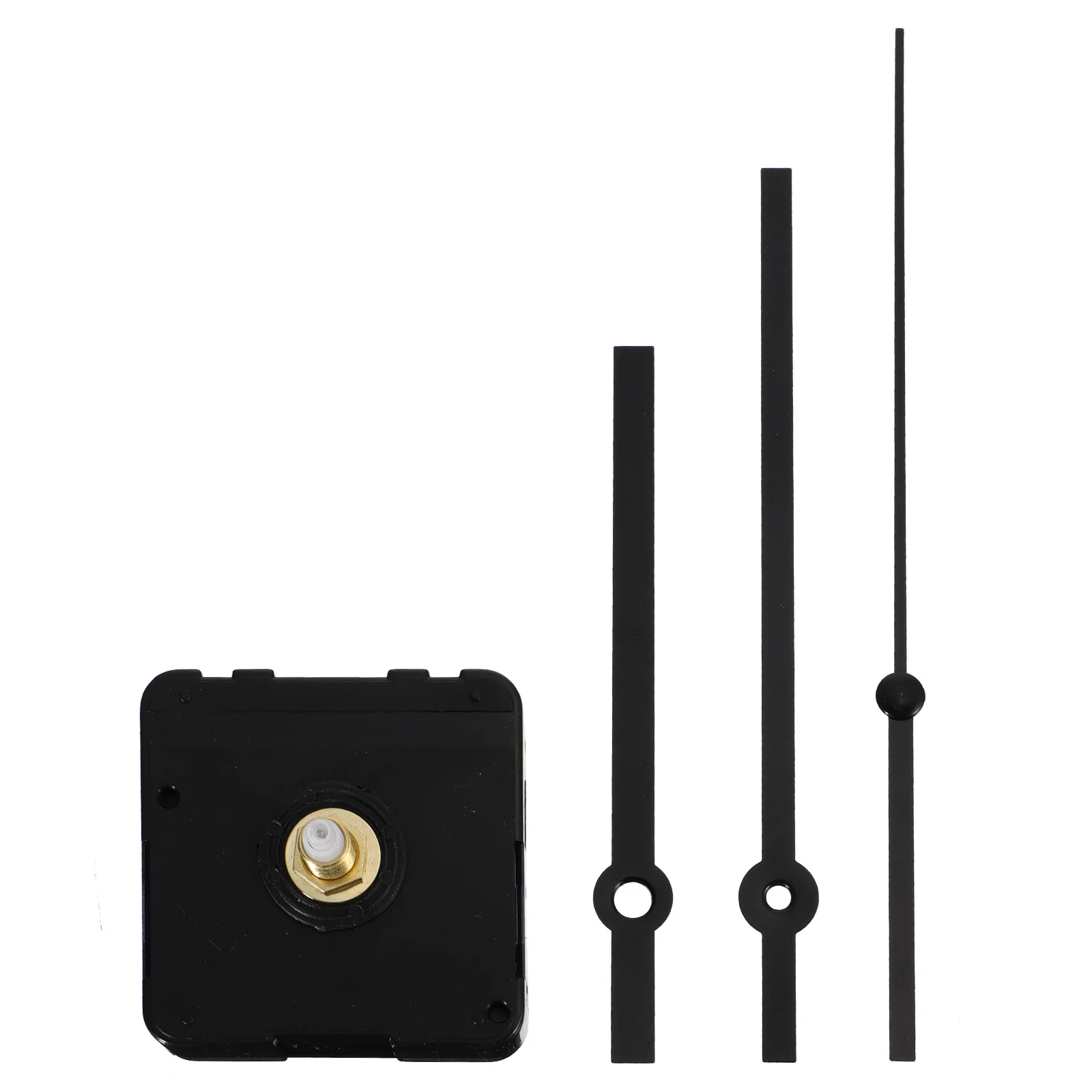 Clock Insert Quartz Movement Kit Silver Mechanism Modern Hands Short Replacementsiver Large White