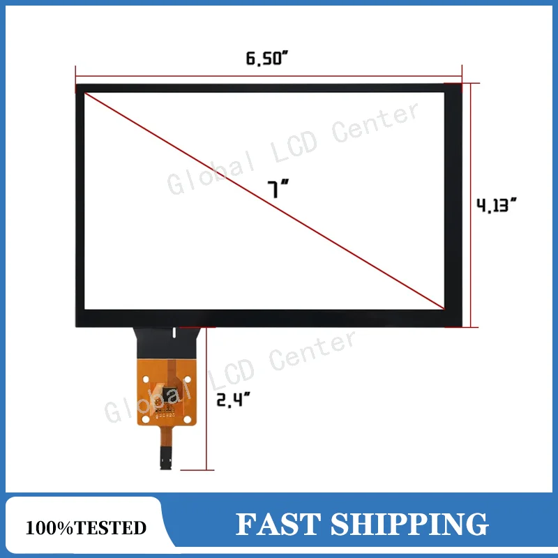 New 7 inch Touch Screen Digitizer LA070WV6-SD01 For Chevrolet MyLink 2 DVD Audio Navigation
