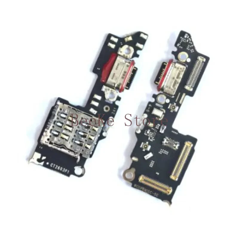 Replace For Vivo V30 V40 V50 V60 Pro Lite SE V30E USB Charging Dock Port Microphone Sim Card Reader Charge Plug Flex Cable Board