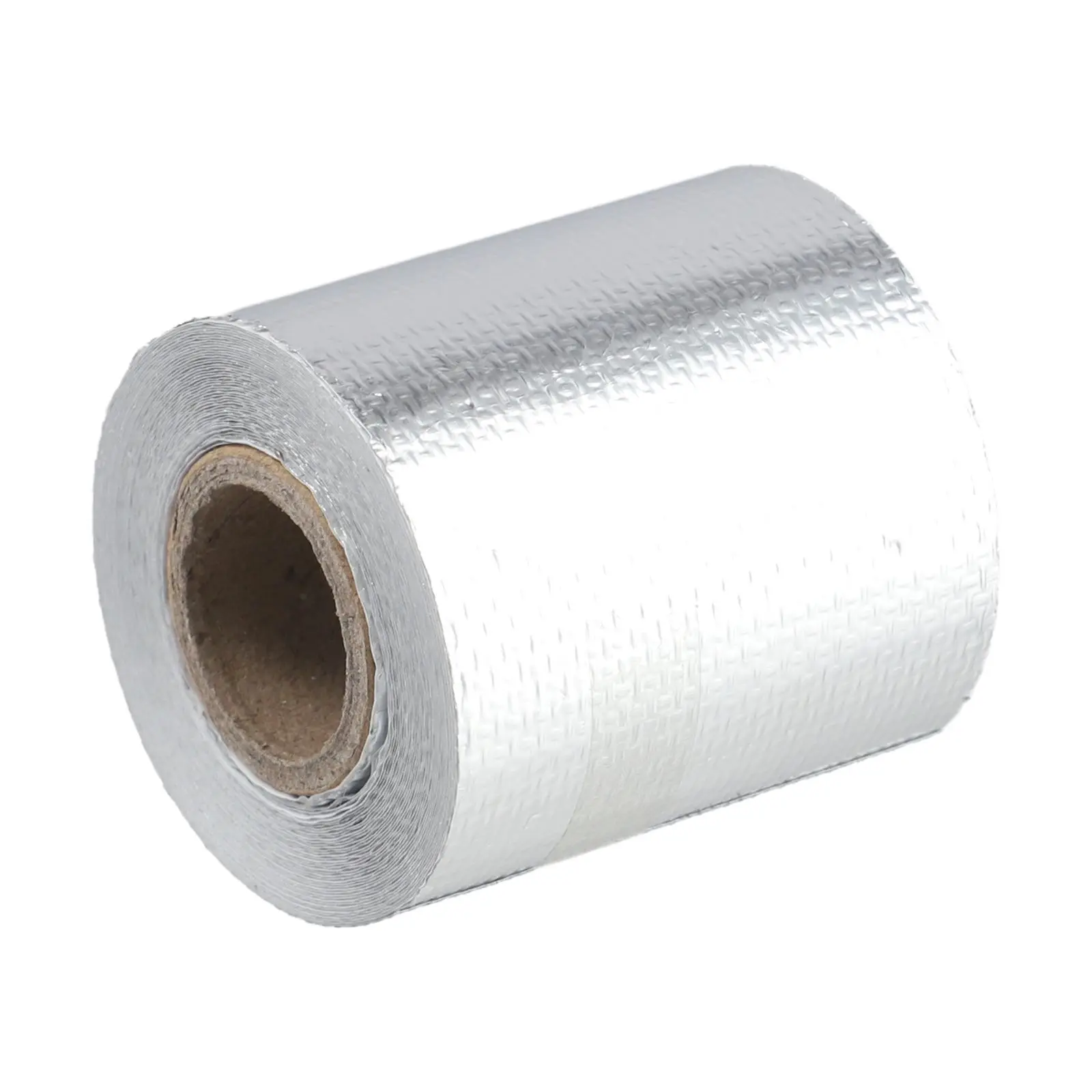 5m Aluminiumfolie Tape Hoge Temperatuur Warmte-isolatie Shield Wrap Tape Bandage Auto Uitlaat Header Pipe Wrap Hitteschild Tape