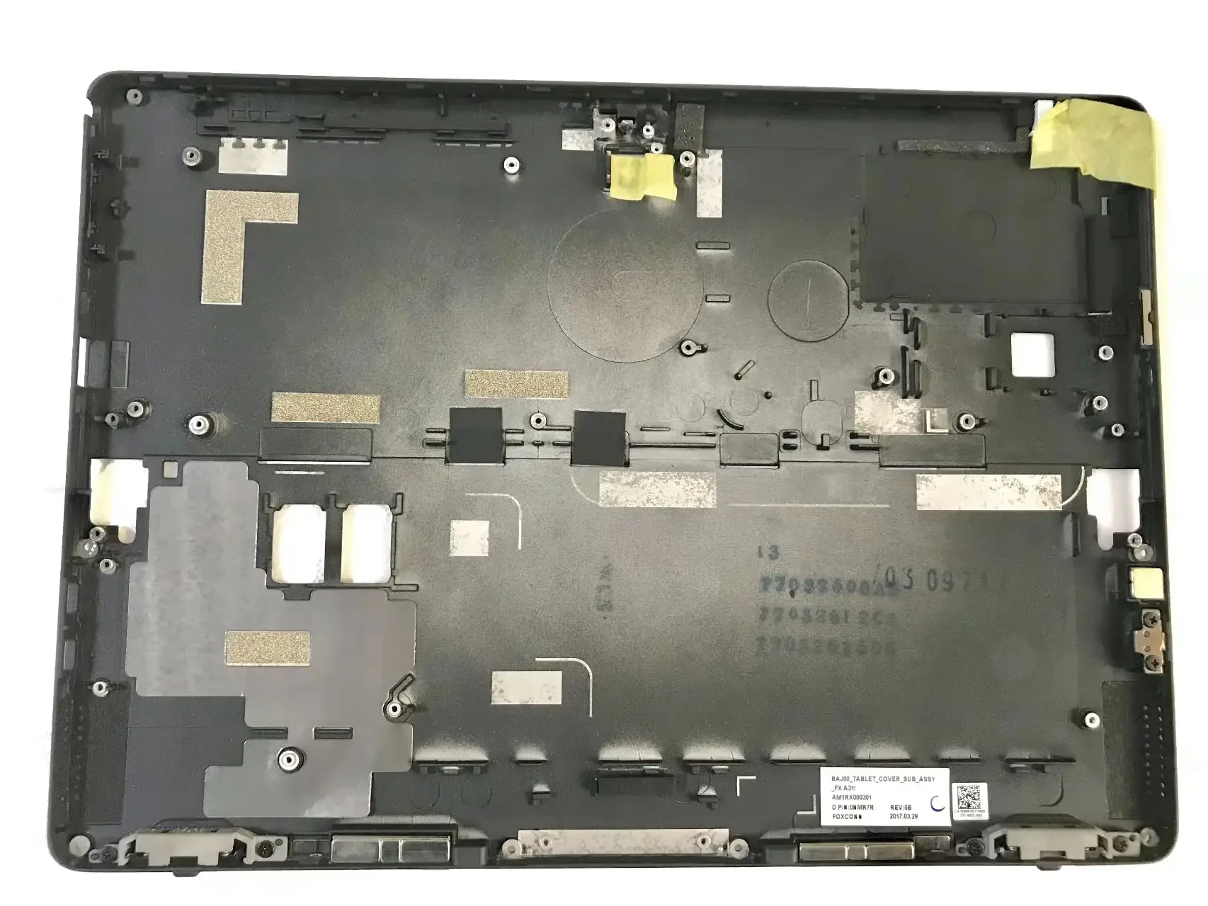 New Original for Latitude 5285 E5285 Laptop Rear Display Back Cover Lcd Cover Assembly  A Shell Fingerprint module 0NMR7R 08GM47