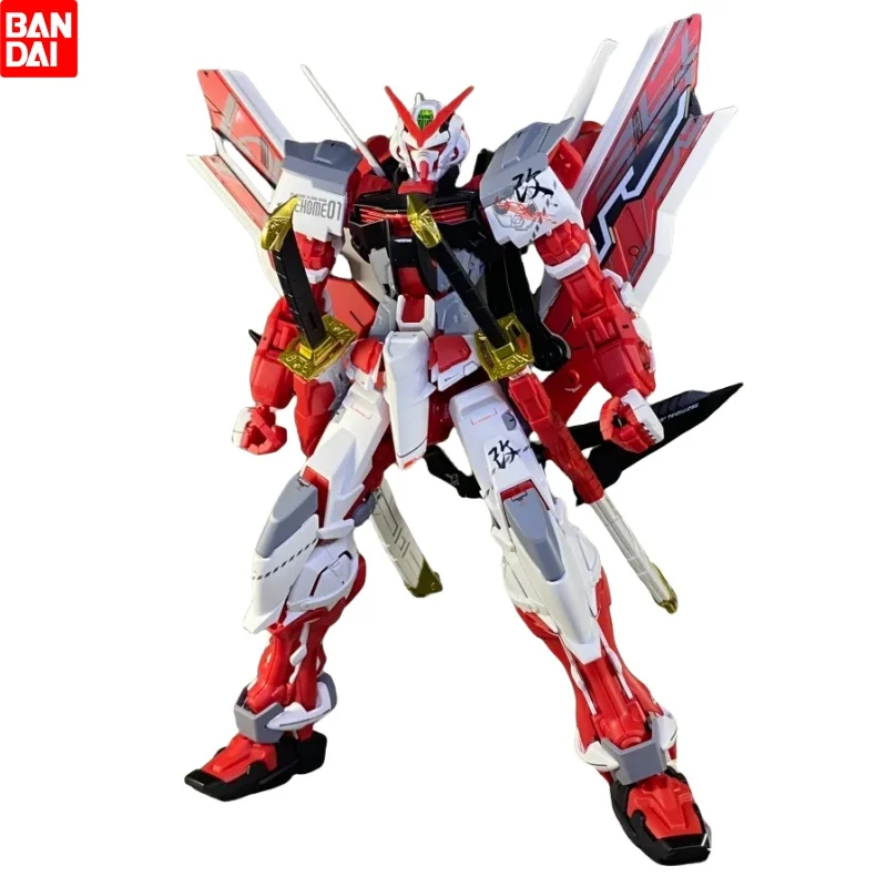 Bandai  Action Gdm Mecha Figure Mg Astray Red Frame Hg Strike Freedom Figurine Assembly Model Collectible  Decoration Toys Gifts