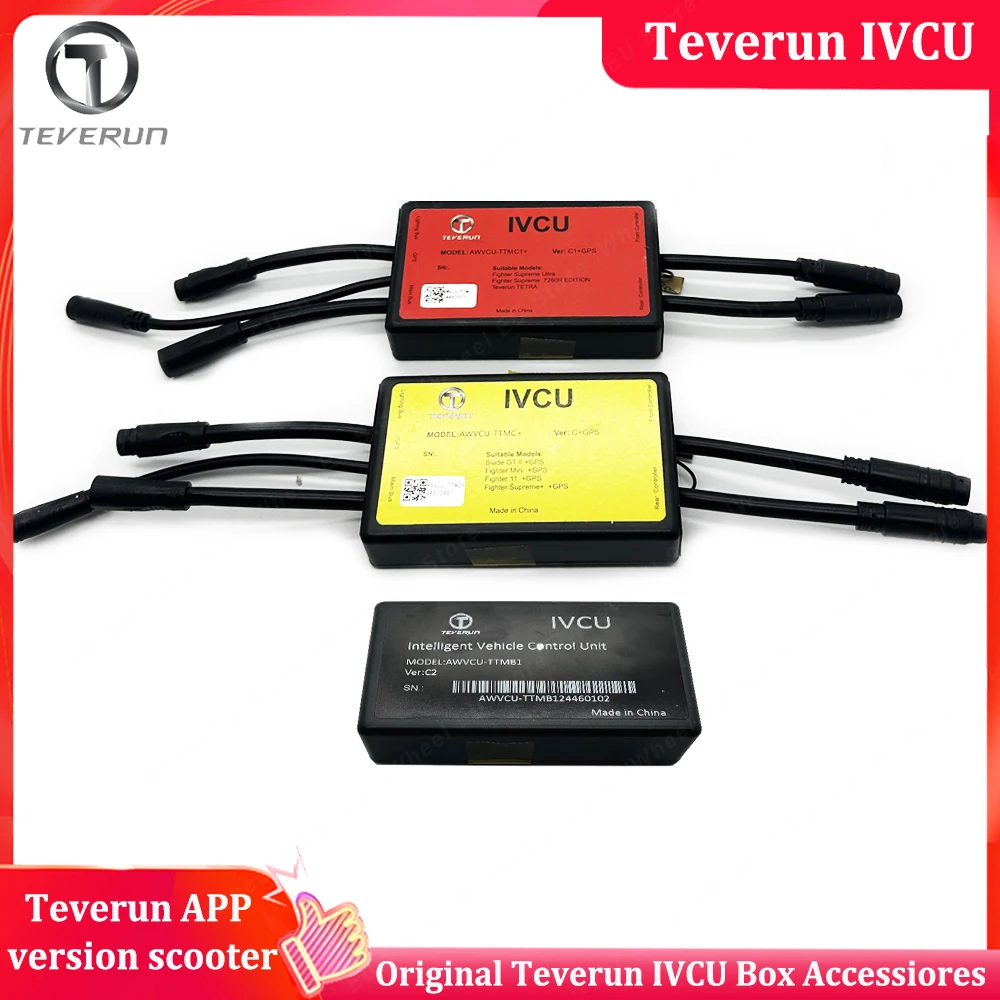 

Original Teverun IVCU Box for APP Version Blade GT II Teverun Fighter Mini/11/Supreme+/Supreme Ultra/7260R/Tetra E-Scooter