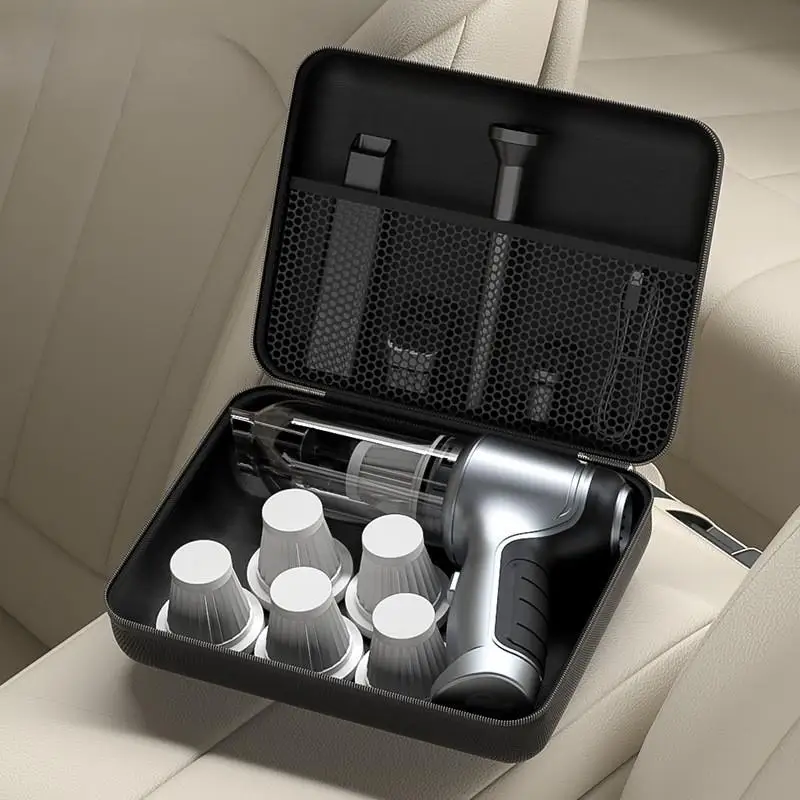 【C】Car Storage Car Vacuum Cleaner Universal Protective Bag Storage Box Eva Hard Shell Digital Storage Box Carry Bag Tote Pouch