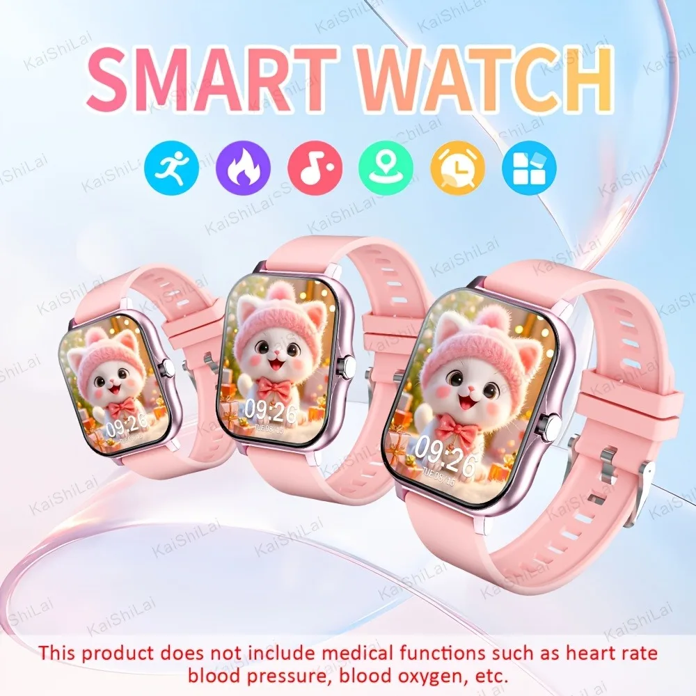 

2025 New Hot Selling 1.83inch Smartwatch with Wireless Calling Receiving Multiple Exercise Modes Sedentary Reminder Weather