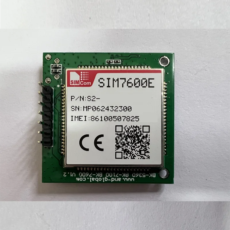 

Основная плата SIMcom SIM7600E SIM7600E-L1C SIM7600G SIM7600SA — встроенная поддержка GNSS и голоса данных для телекоммуникаций