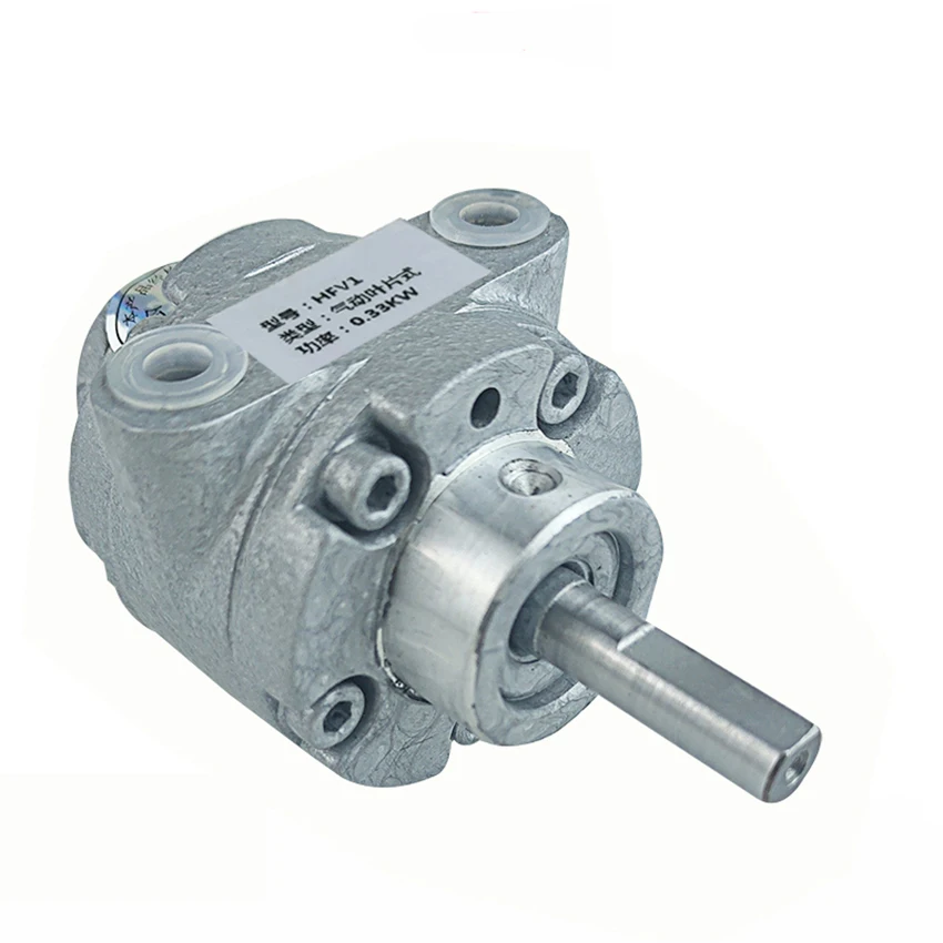 High Speed Pneumatic Motor Explosion Proof Industrial High-power Adjustable Speed Mixing Pump Basic Type Vane Motor HFV1/HFVA1