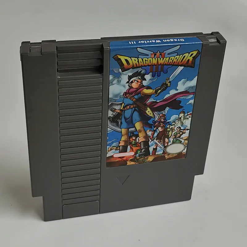 Dragon Warrior IIIMulti Game Cartridge for NES NTSC And PAL Version 8 Bit Video Game Console