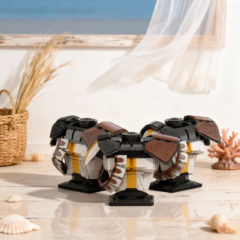 

1742 деталей MOC: Модель «Клон-командир Блай» из серии «Звездные войны», конструктор, развивающая игрушка, архитектурный набор, рождественский подарок для детей