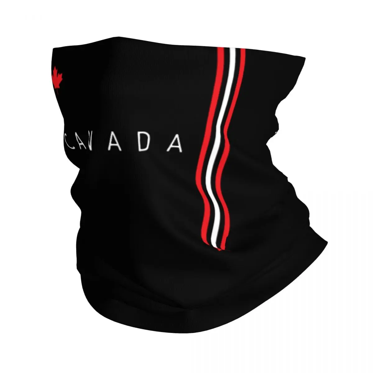 

Canada Flag National Bandana Neck Cover Printed Balaclavas Face Mask Scarf Multifunctional Headwear Hiking for Men Women Adult