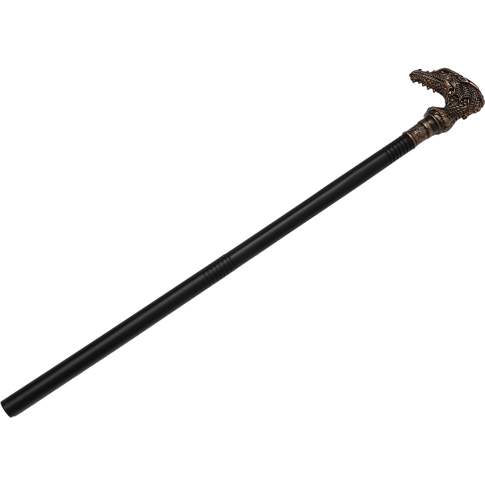 

Хэллоуин трость реквизит с головой дракона дизайн костюм в стиле панк аксессуар для праздничного украшения легкий вес